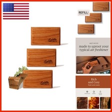 Drift Car Air Freshener Teak Scent 3 Pack Refill - NO CLIP INCLUDED picture