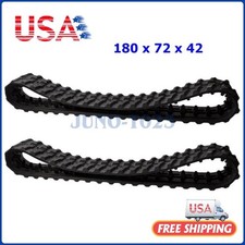 FOR DITCH WITCH Rubber Track SK-650 SK650 180x72x42 1807242 (2-Tracks) picture