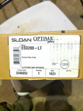 Sloan Optima Plus ESD200-LT Electronic Soap Dispenser, Chrome Plate Finish picture