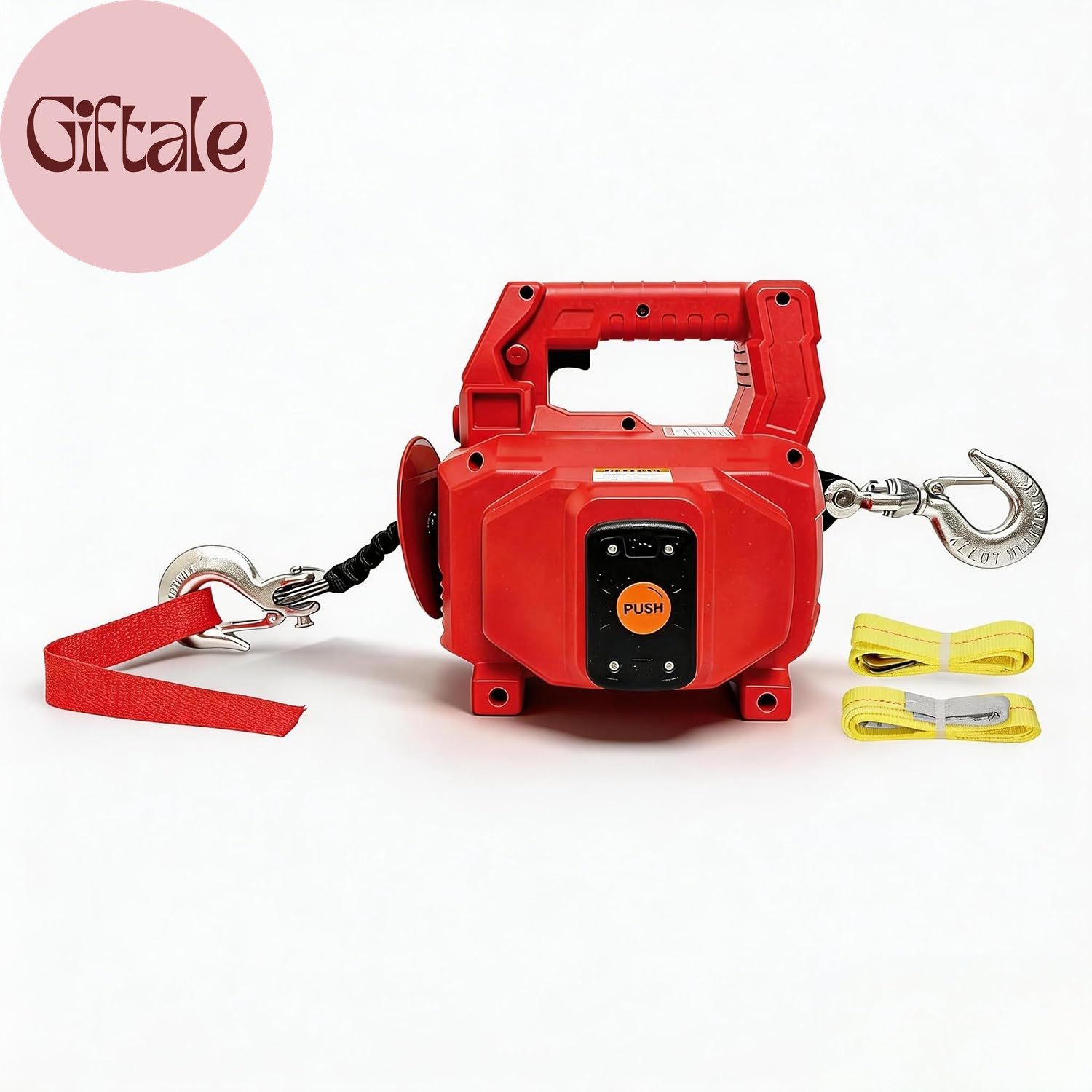 1000LB Cordless Electric Winch 40FT Synthetic Rope Milwaukee 18V Compatible