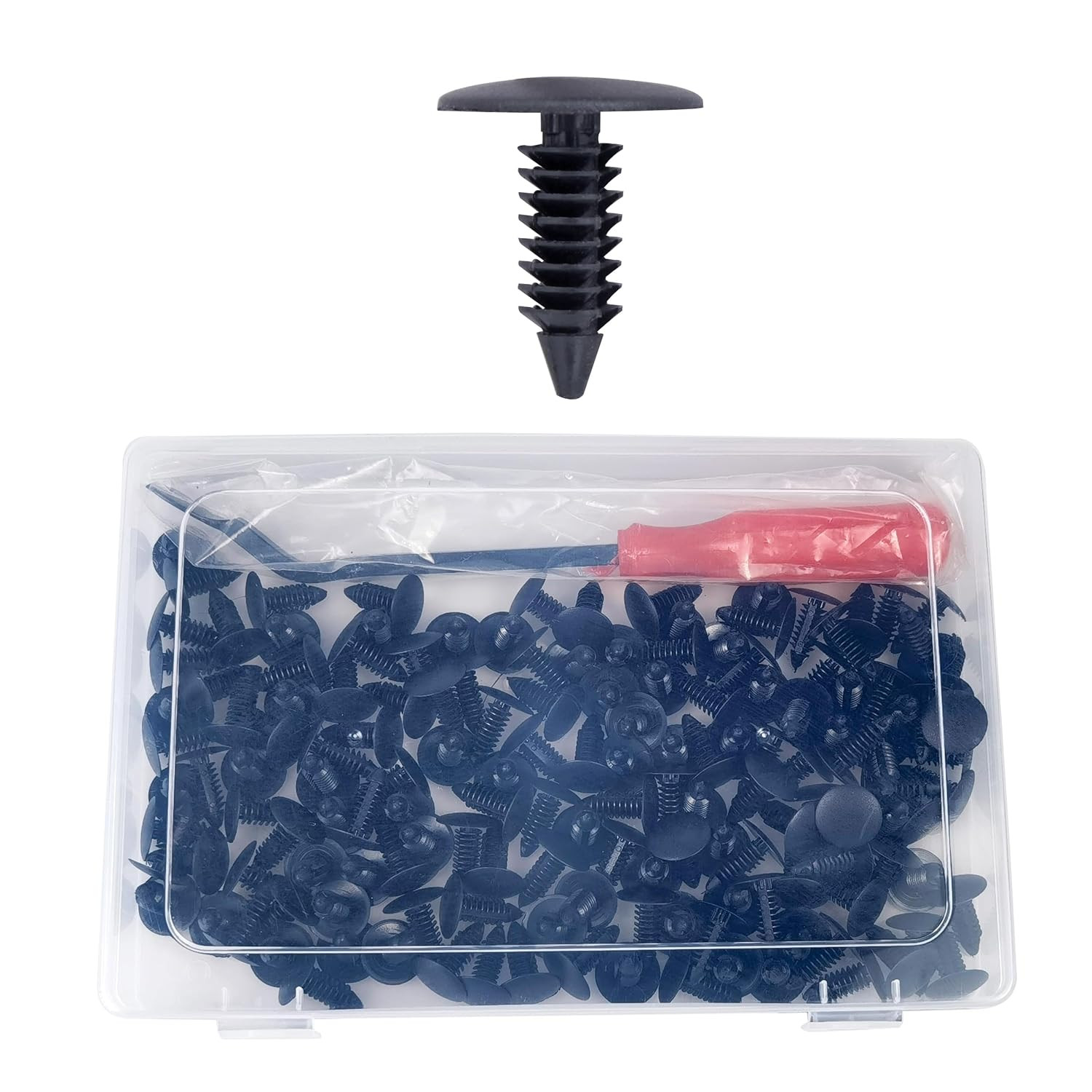 100 Pcs Plastic Fastener Push Pins Universal Fit Electric/Gas Yamaha 100PCS 100 Pcs Plastic Fastener Push Pins Universal Fit Electric/Gas Yamaha 100PCS