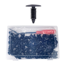 100 Pcs Plastic Fastener Push Pins Universal Fit Electric/Gas Yamaha 100PCS picture
