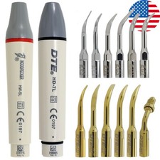 Woodpecker DTE Dental Ultrasonic Scaler Piezo Handpiece HW-5L HD-7L Tips G1 GD1 picture