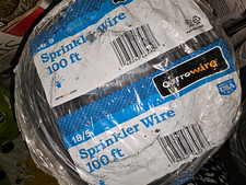 Lot of 6 Cerrowire 100 ft 18/5 Black Stranded Copper Sprinkler Wire UV Resistant picture