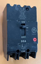 General Electric GE TEY330 3 Pole 30 Amp 480/277V TEY Circuit Breaker VGC FAST picture