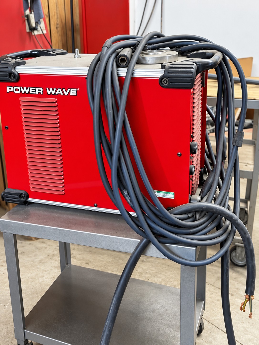 🔥 LINCOLN ELECTRIC POWER WAVE INDUSTRIAL WELDER — WORKING 