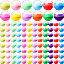 120 Pcs 2 Inch Vending Machine Capsules Empty, Classic Color picture