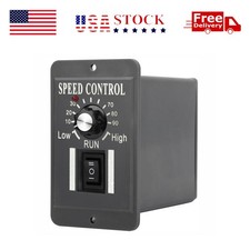 40A PWM DC Motor Speed Controller 12V 24V 36V 48V Variable Speed Switch Reverse picture