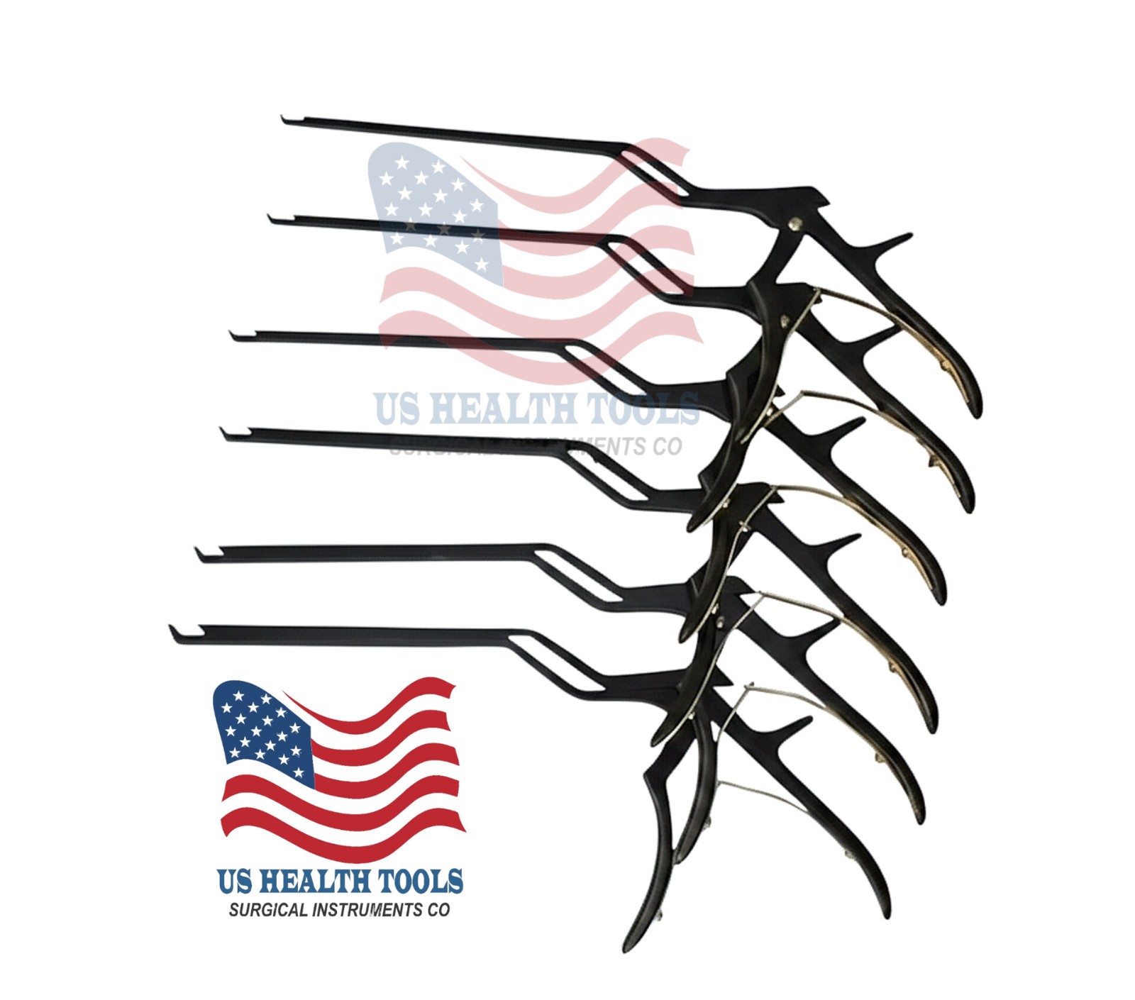 Kerrison Bayonet Bone Spine Rongeur, German Orthopedic Instruments Set of 6 Pcs Kerrison Bayonet Bone Spine Rongeur, German Orthopedic Instruments Set of 6 Pcs