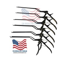 Kerrison Bayonet Bone Spine Rongeur, German Orthopedic Instruments Set of 6 Pcs picture