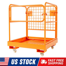 36'' X 36'' Forklift Safety Cage Heavy Duty Forklift Man Basket Work Platform picture