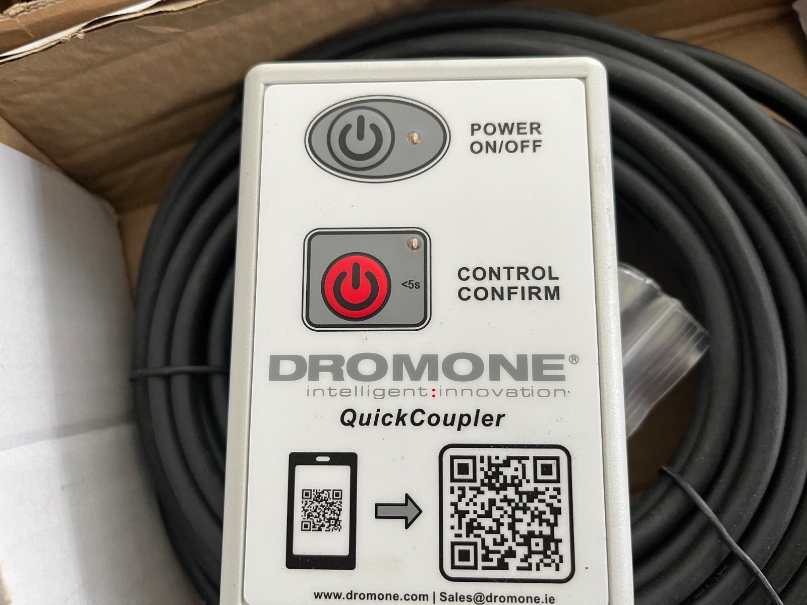 Quick Coupler Control Boxes TAG, JRB, WERK BRAU, DROMONE