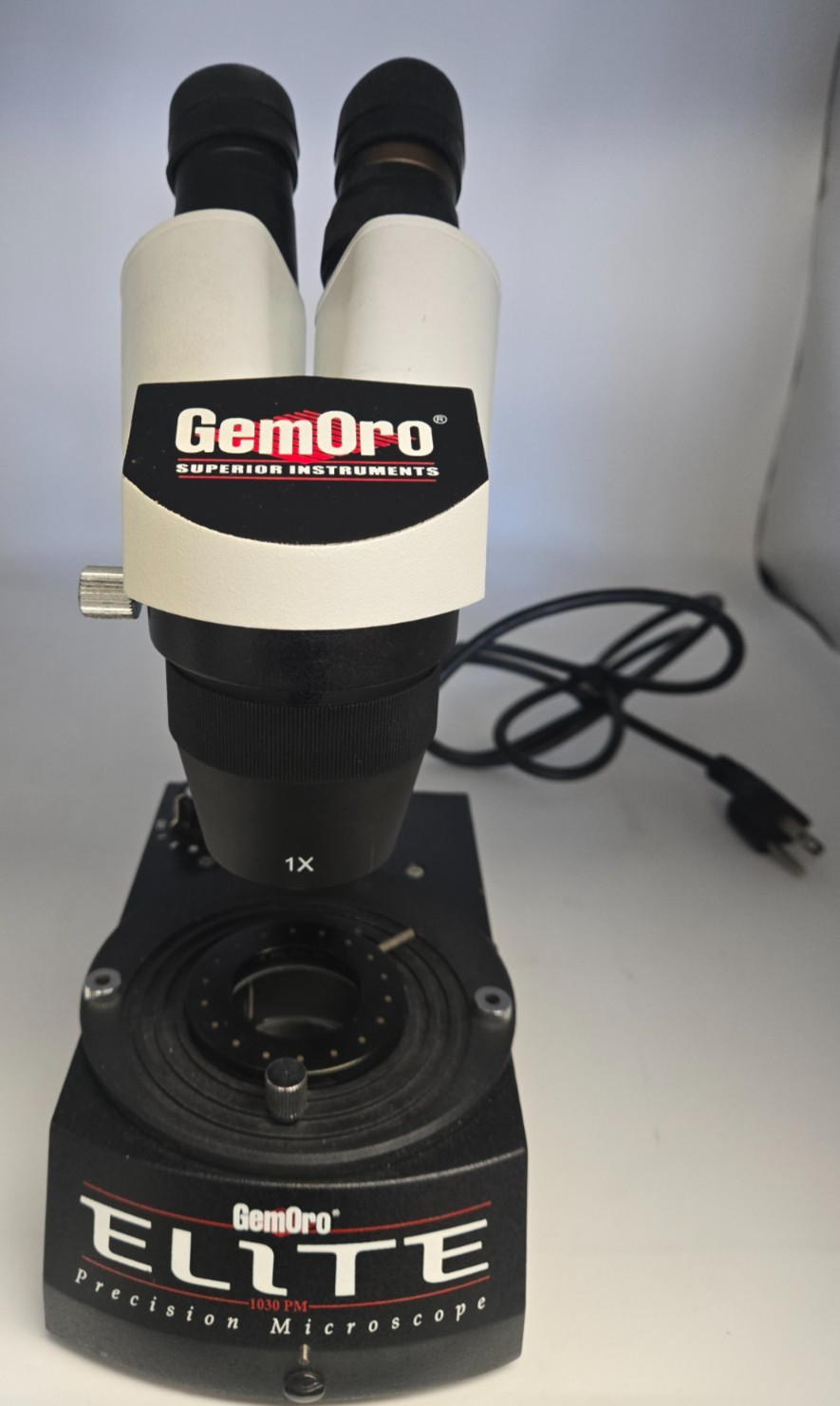 GemOro Elite PM 1030 Precision Gemological Stereo Microscope