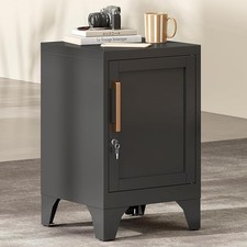 2-Tier Small Metal File Cabinet Home Office Filing Storage Cabinet with Lock NEW picture