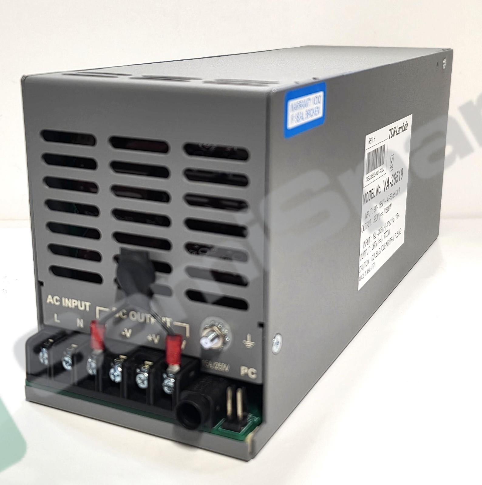 TDK-LAMBDA VA-26519  LINEAR AND SWITCHING POWER SUPPLY