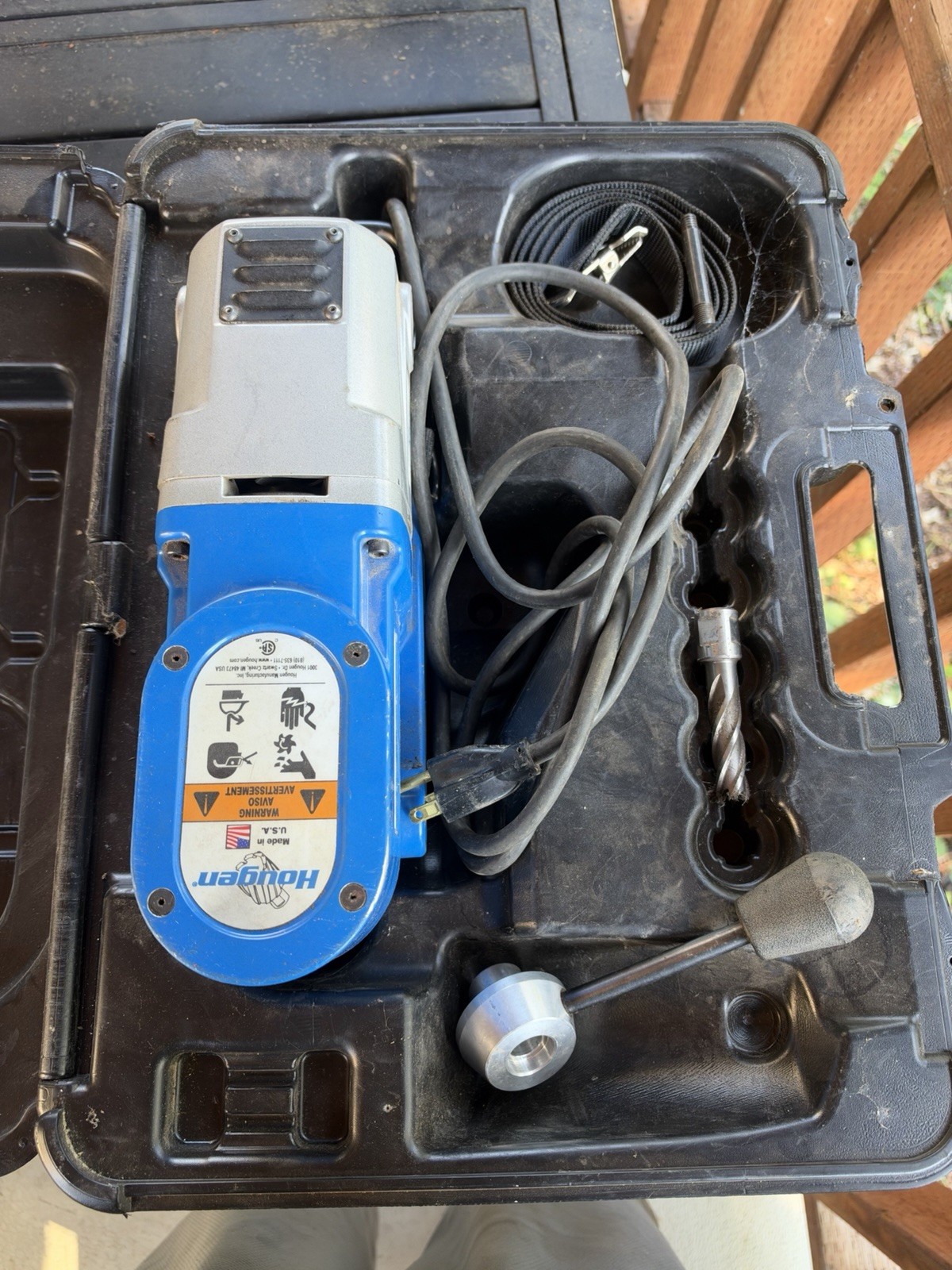 Hougen HMD130 Ultra Low Profile Magnetic Drill (0130101)