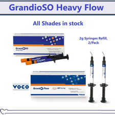 Dental Voco GrandioSO Heavy Flow Restorative Composite Syringe 2 x 2 g - Shades picture