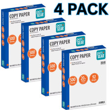 HP Copy & Print20 Printer Paper 20 lb 8.5 x 11, 4 Reams (2000 Sheets) picture