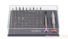 Precision Multi-Function Watch Screwdriver Set with 63-Piece Bit Combination picture