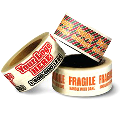 Custom Printed Packing Tape. Carton/Box Sealing. 36 Rolls - 2 Custom Printed Packing Tape. Carton/Box Sealing. 36 Rolls - 2