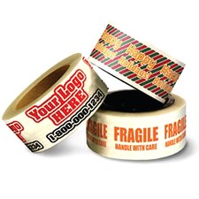 Custom Printed Packing Tape. Carton/Box Sealing. 36 Rolls - 2