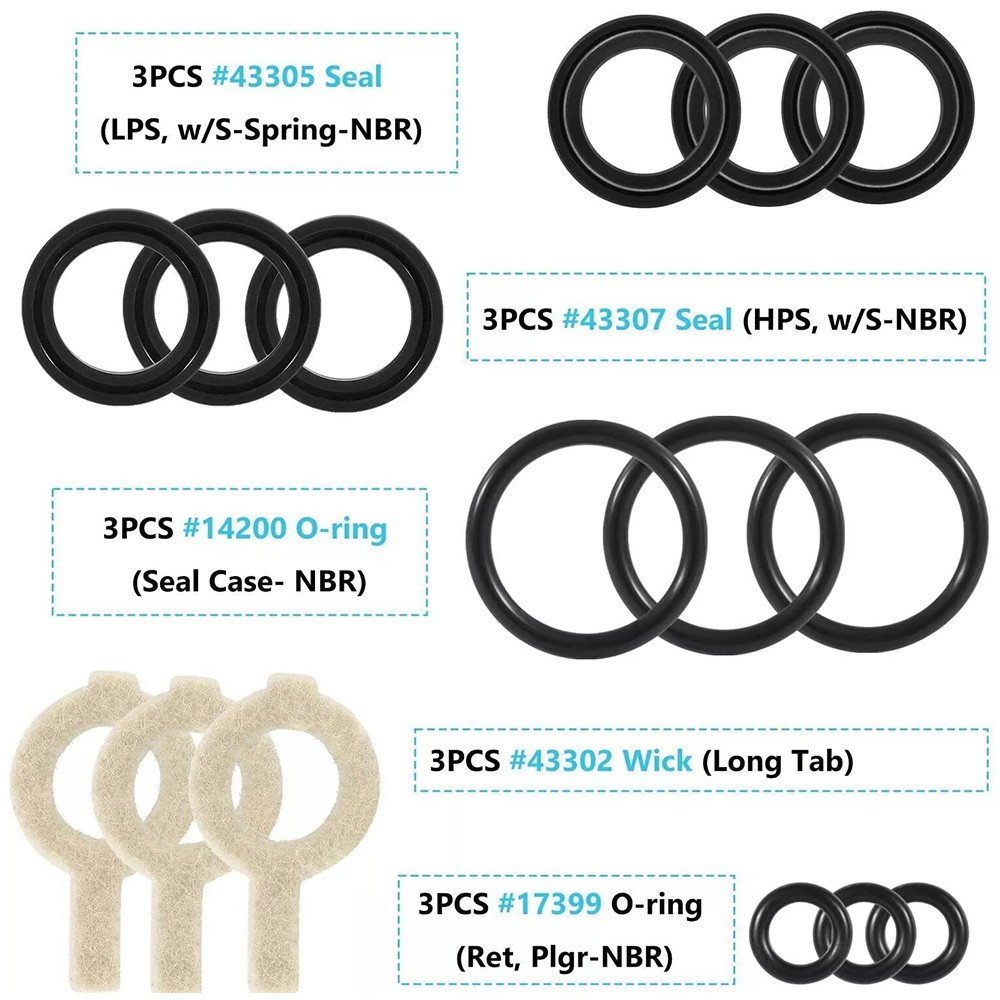 🍂 Seal Kit Replaces 30623 For CAT Pump 30 31 34 35 310S 340S 350S #USA