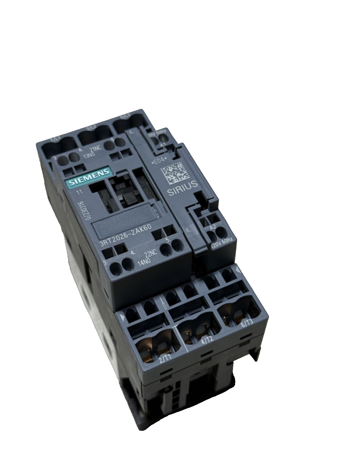 1x NEW SIEMENS 3RT2026-2AK60 3p 25a Contactor W/ 120vAC Coil - OEM SIEMENS - QTY 1x NEW SIEMENS 3RT2026-2AK60 3p 25a Contactor W/ 120vAC Coil - OEM SIEMENS - QTY