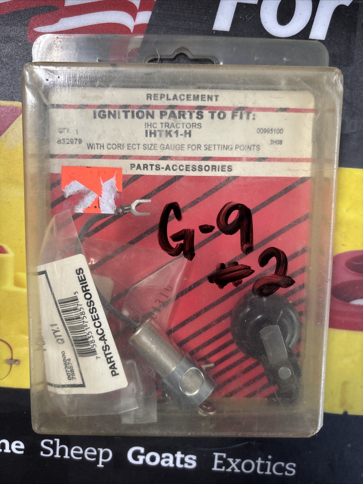 IHTK1-H Fits International & Fits FARMALL A B C H M 100 Ignition Tune Up Kit
