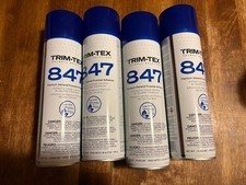 Trim-Tex 847 Spray Adhesive 4 Can Lot 16oz picture