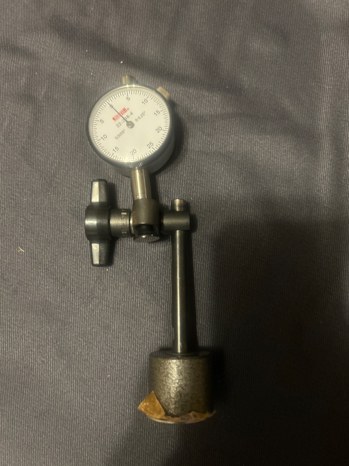 SPI 22-298-4 Deluxe Dial Indicator with GEM Instruments magnetic indicator h