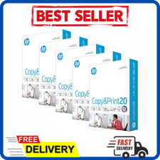 (5 Pack) HP Copy & Print20 Printer Paper 8.5 x 11 20lb 5 Reams 2500 Sheets White picture