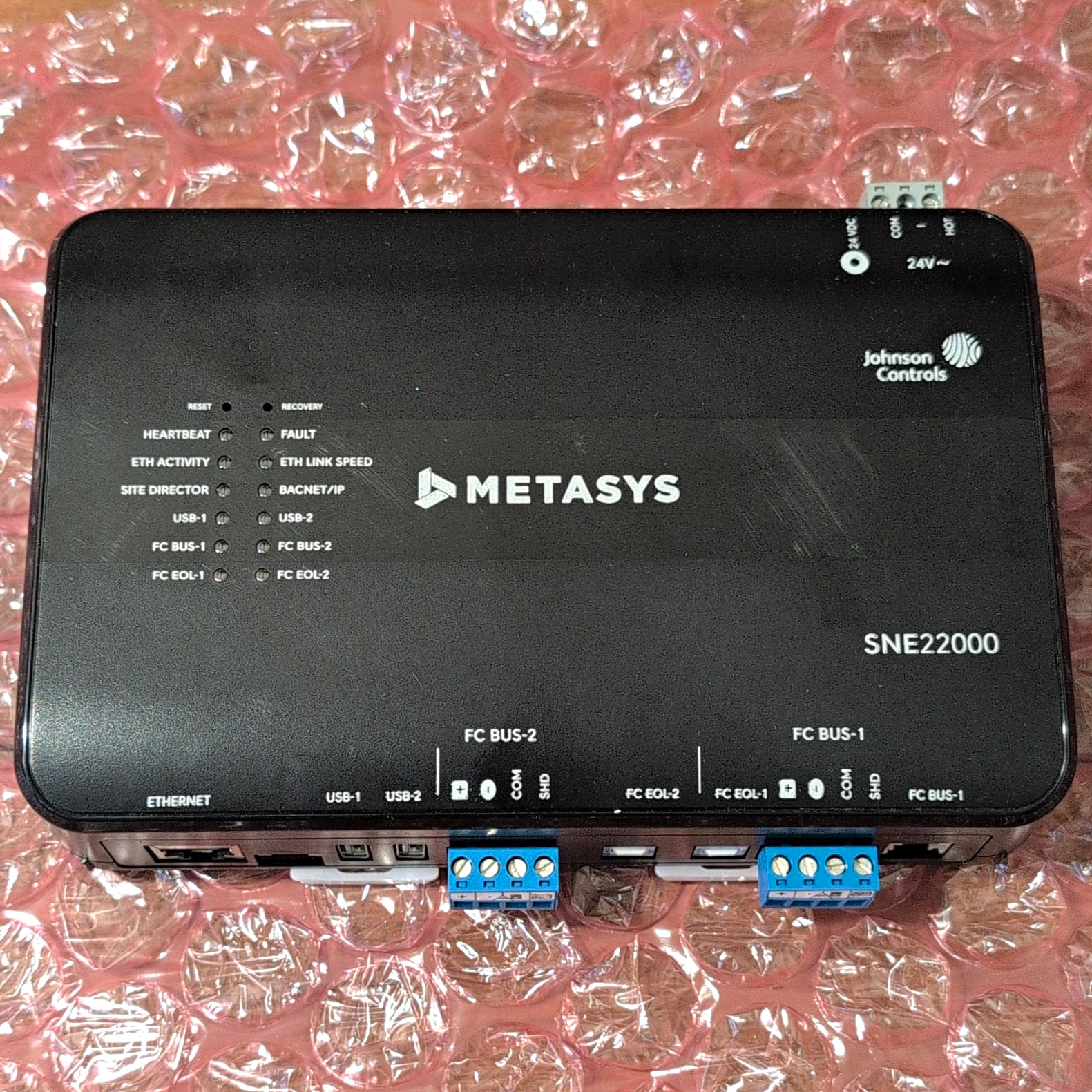 Johnson Controls M4-SNE22000-0 Metasys SNE22000 Network Engine 24V 0.4A