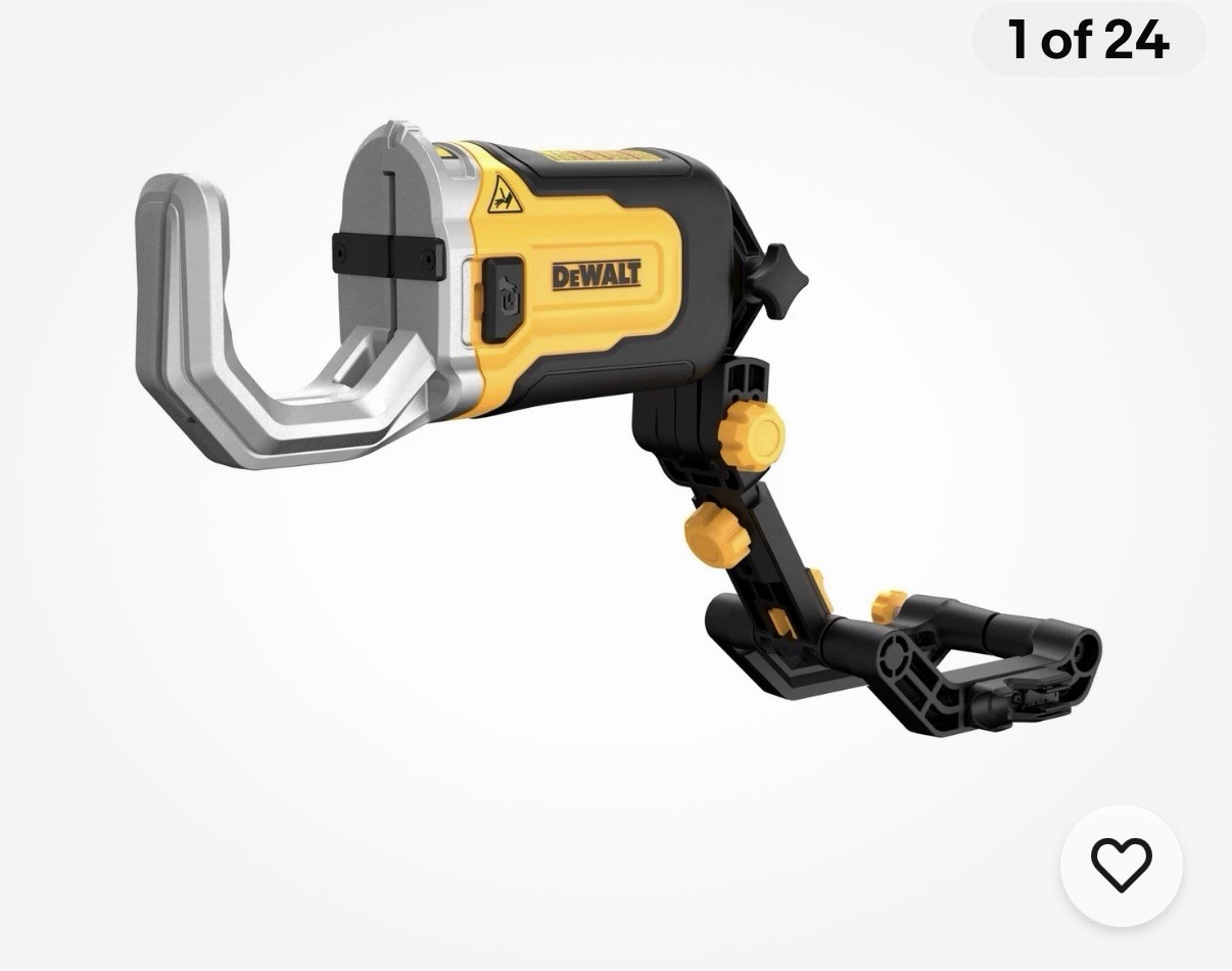 DeWalt Impact Connect PVC/PEX Cutter Attachment - DWAPVCIR  NEW SEALED PERFECT