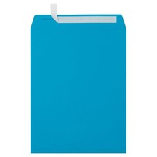 LUXPaper 10x13 Open End Envelopes Pool Blue 80lb Text 250 Count picture