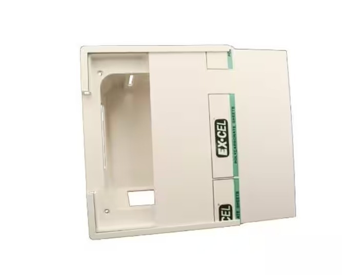 Leviton Recessed Entertainment Box Includes High Profile Cover, White 47617