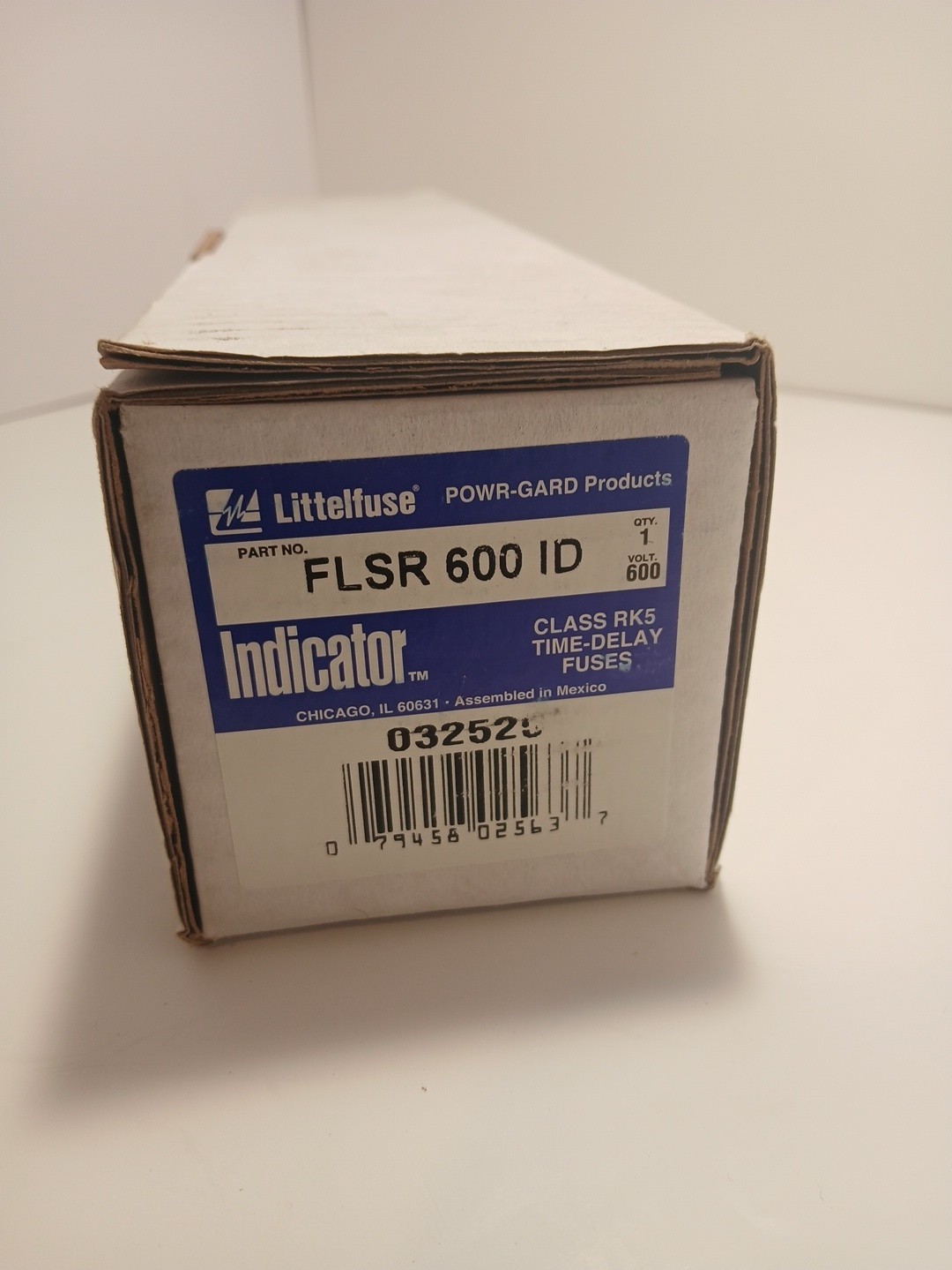 Littlefuse FLSR 600 ID,  Time Delay Fuse By Power Gaurd 600 Amp
