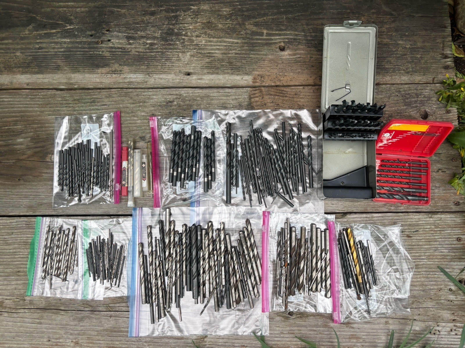 Drill Bits Machinist Vintage USA LOT New & Used 13+ LBS