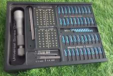 Dental Maxillofacial Surgery Kit Mini And Micro Titanium Screws And Plates picture