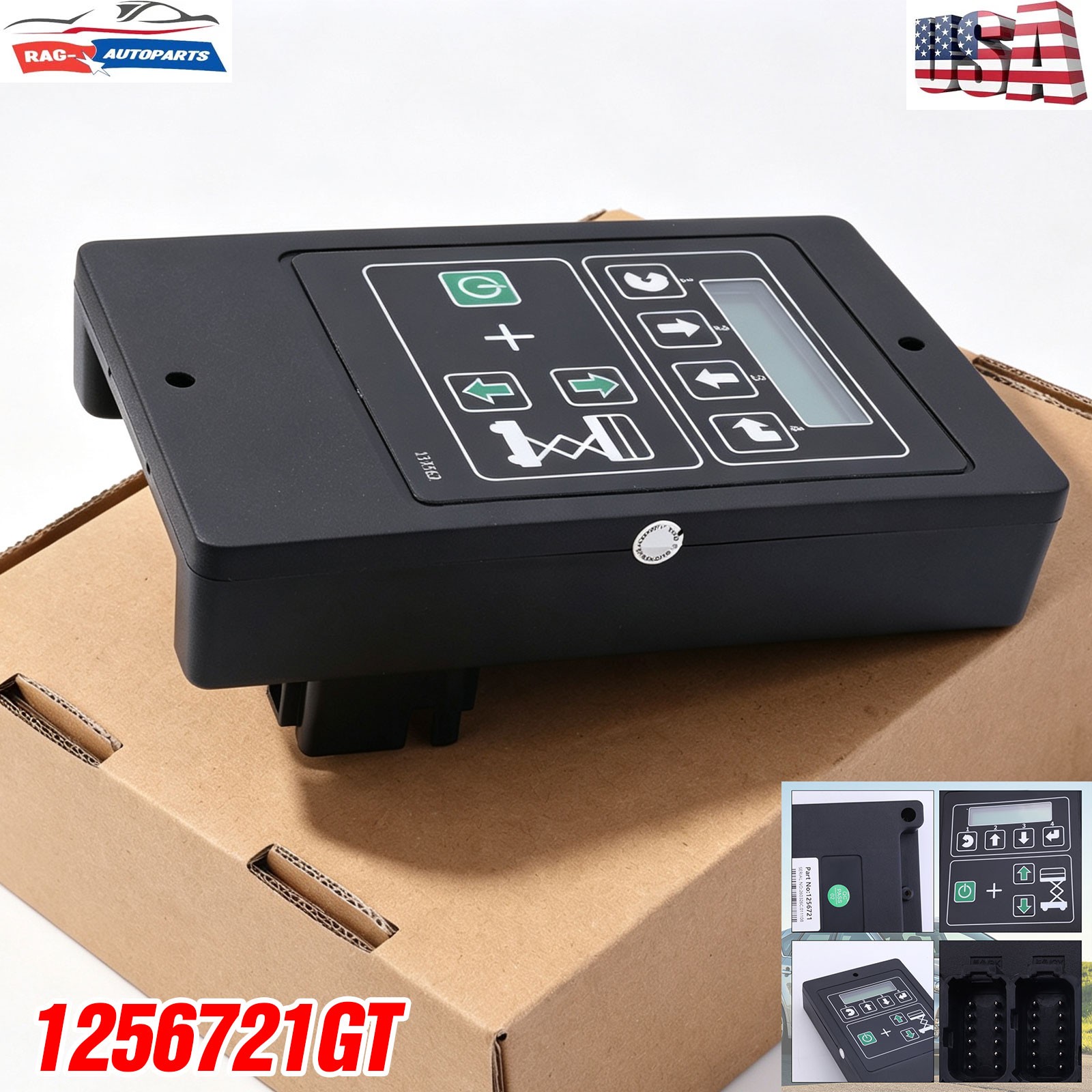 1256721 1256721GT Ground Control Box for Genie GS-1930 GS-2646 GS-3246 QS-12R