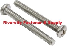 6-32x2-1/2 Phillips Pan Head Machine Screws Stainless 6x32x2-1/2 Bolt 6/32 x 2.5 picture