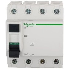 Set of 25 Schneider Electric A9N16255, Acti9- RCCB xID 4P 40A 100mA AC-type,50HZ picture