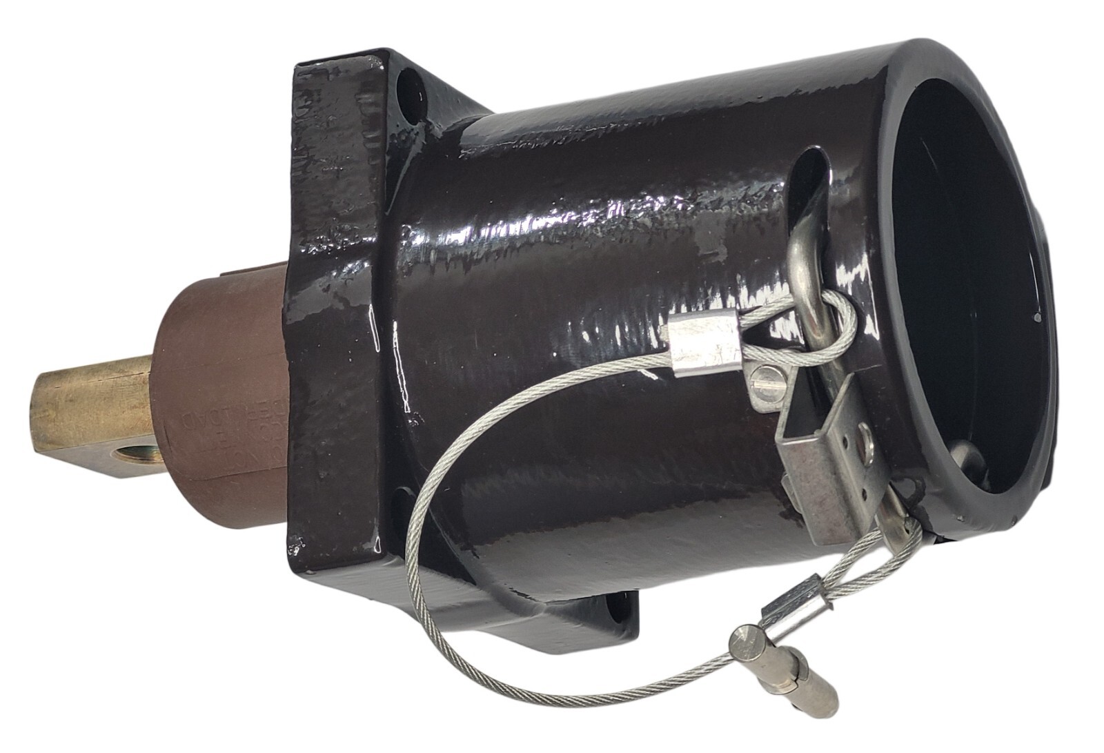 Leviton 49MR1-XH Rhino Hide 1000V 45° Single Pole Male Receptacle Bus Bar
