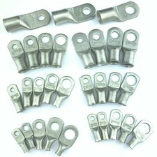 Battery Cable Ends, Lugs, Ring Terminals, Connectors, Tin Plated Pure Copper picture