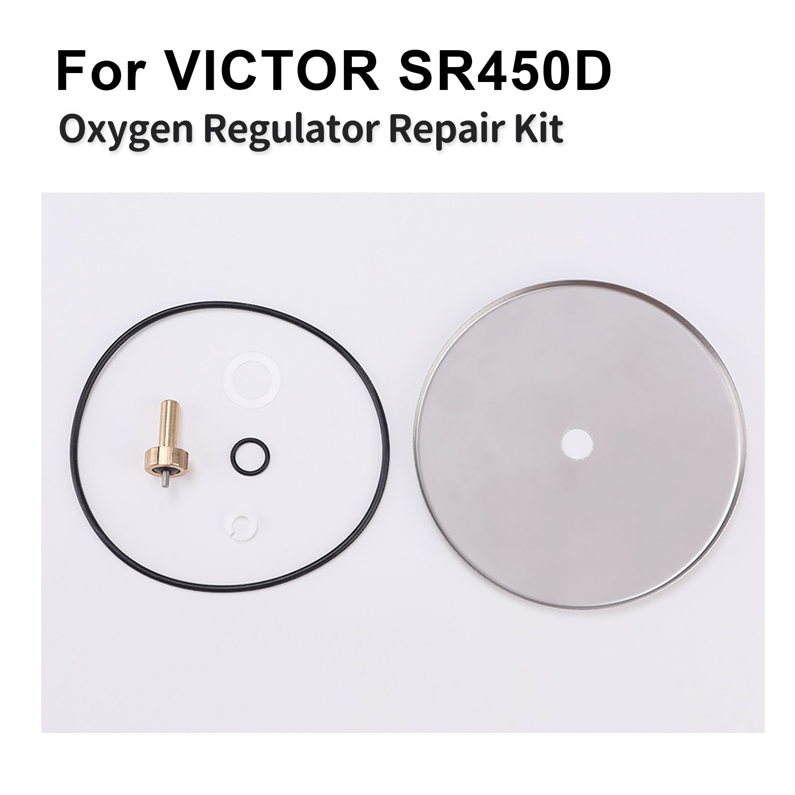 For Victor SR450D Oxygen Regulator Rebuild/Repair Parts Kit w/DIAPHRAGM
