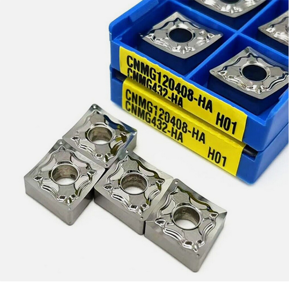 20pcs CNMG 432 insert aluminum insert CNMG 120408-HA H01 carbide inserts 