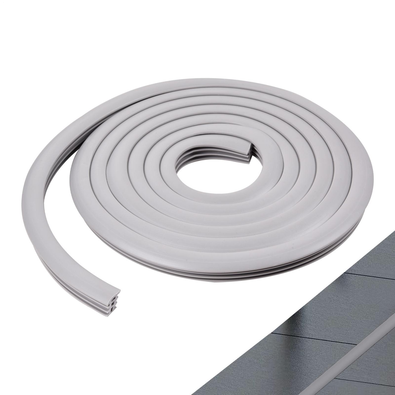 100ft Concrete Expansion Joint Filler Flexible EPDM Strip For 3/4'' Wide Cracks 100ft Concrete Expansion Joint Filler Flexible EPDM Strip For 3/4'' Wide Cracks