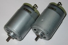 2 X Johnson Electric High Speed DC Motor 1.5-12V 28000 RPM Reversible Fan Cooled picture