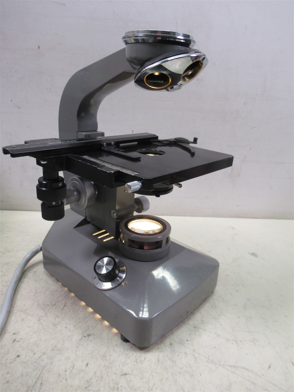 Vintage Olympus KHC KHS Microscope Base Stand Body Authentic Japan Vintage Olympus KHC KHS Microscope Base Stand Body Authentic Japan