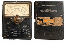 Vintage Military Simpson Multimeter ME-48A/U Voltmeter Ohmmeter As-Is Display picture