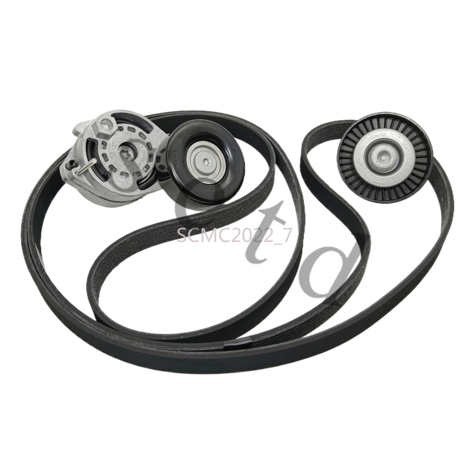 6PK2403 Generator Belt Kit w/ Tensioner For Audi A4 A5 Q5 3.2L CAL 06E903137AC.